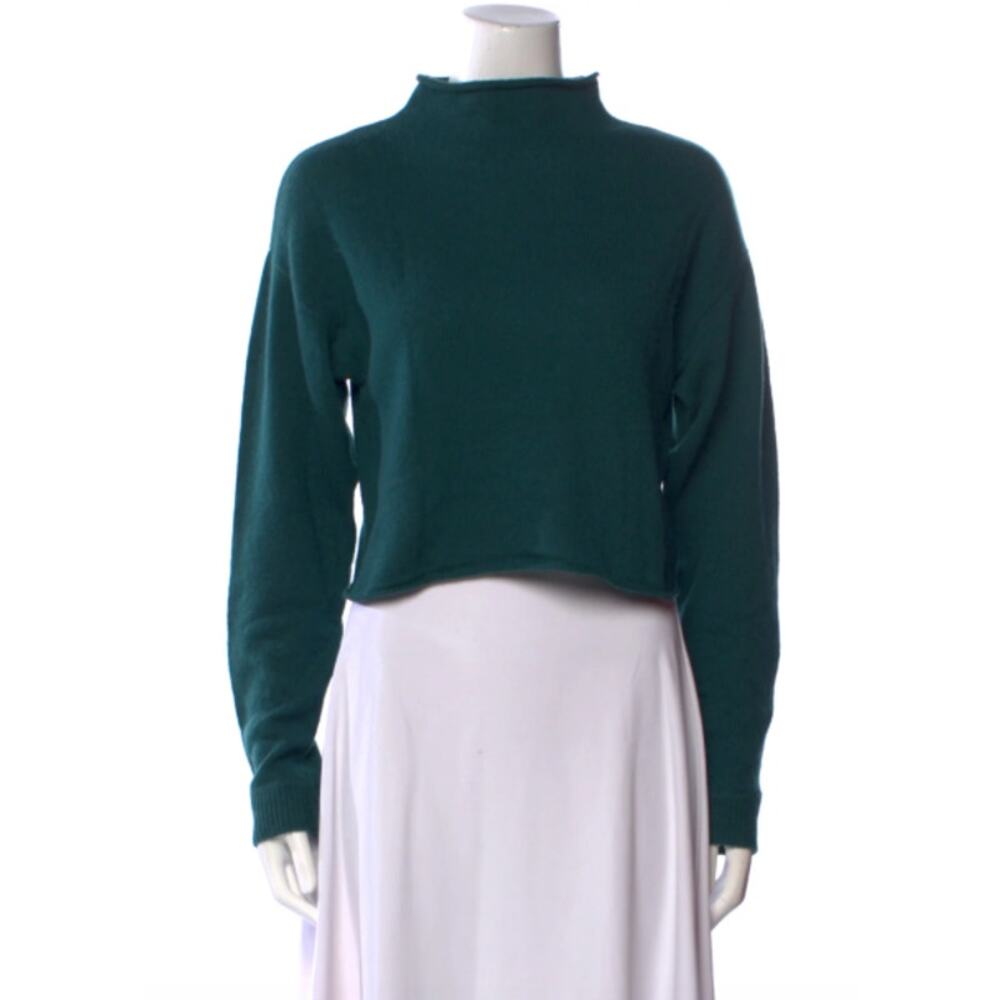 Reformation high-neck recycled cashmere knitted jumper - Picture 2 of 4